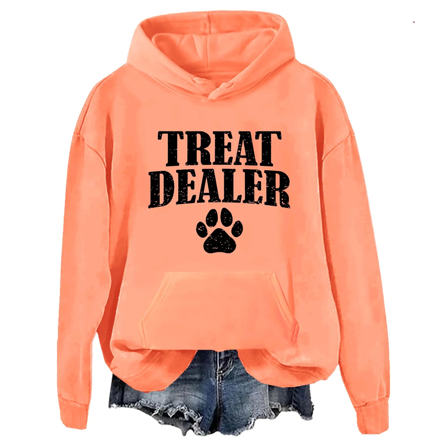 Treat Dealer Hoodie Treat Dealer Sweatshirt Hooded Neck Treat Dealer Hoodie Treat Dealer Sweatshirt Unisex Hoodie Orange