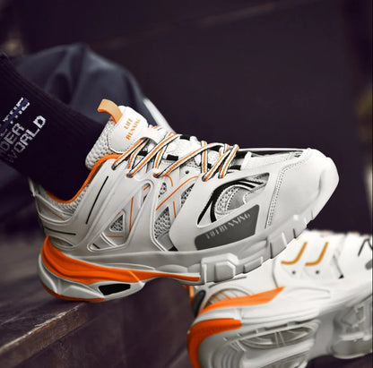 Dad Shoes, Athletic Sneakers, Lace-Up Lightweight Shoes