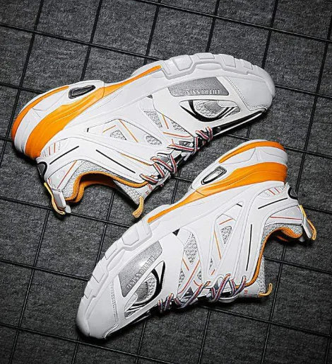 Dad Shoes, Athletic Sneakers, Lace-Up Lightweight Shoes